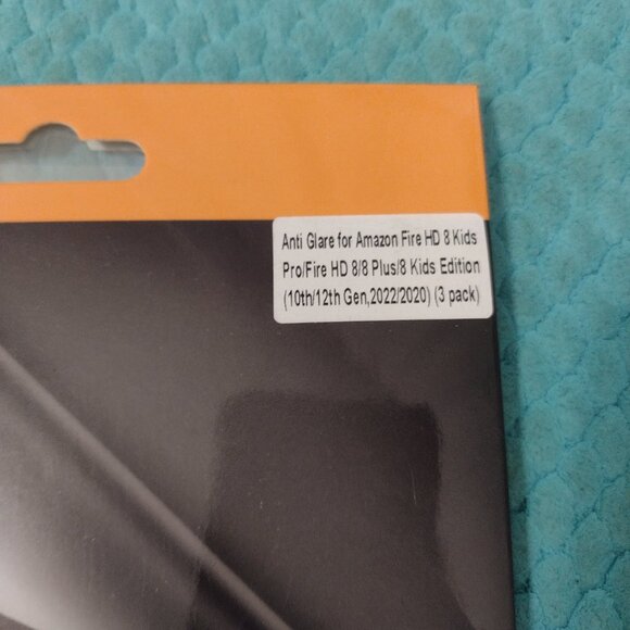 NEW lot of 2 screen protectors for Amazon Fire HD 8 - Picture 3 of 3